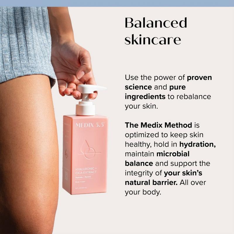 Medix 5.5 - Hyaluronic Acid Body Cream, Hydrate + Renew Body