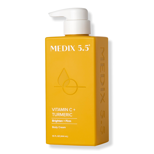 Medix 5.5 Vitamin C Body Lotion Brightening Body Cream Moisturizer, 15 Fl Oz