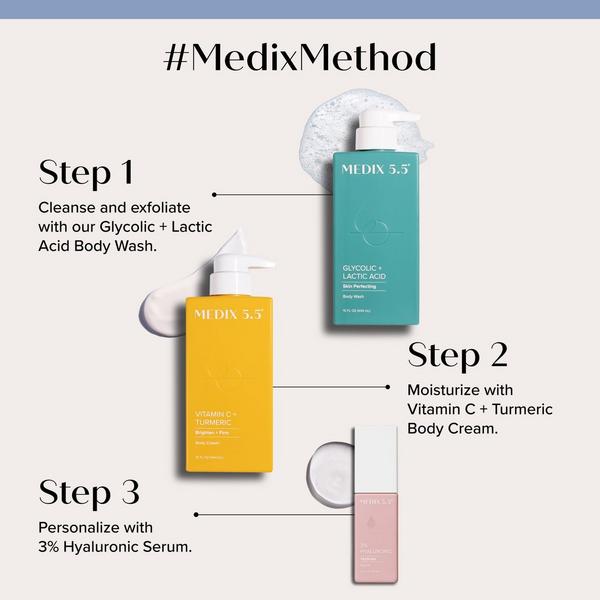 Medix 5.5 Vitamin C + Turmeric Brighten + Firm Body Lotion Moisturizer #6