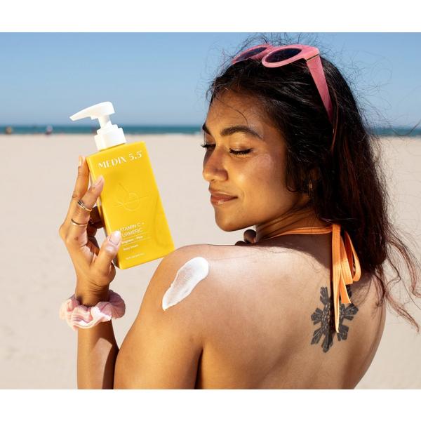 Medix 5.5 Vitamin C + Turmeric Brighten + Firm Body Lotion Moisturizer #9