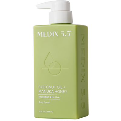 Medix 5.5 Coconut Oil + Manuka Honey Replenish & Recover Body Lotion Moisturizer Cream