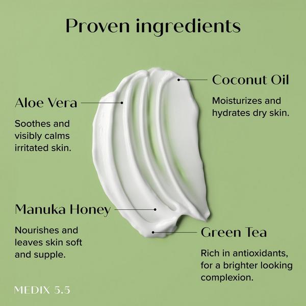Medix 5.5 Coconut Oil + Manuka Honey Replenish & Recover Body Cream #3
