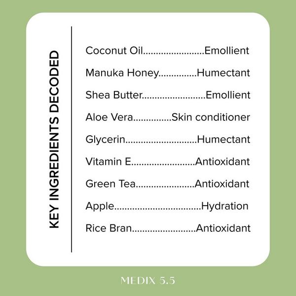 Medix 5.5 Coconut Oil + Manuka Honey Replenish & Recover Body Cream #4