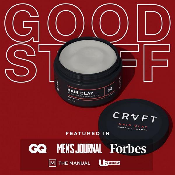 CRVFT  Hair Clay Medium Hold Low Shine #2