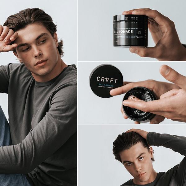 CRVFT  Gel Pomade High Hold, High Shine, Water-Based #6