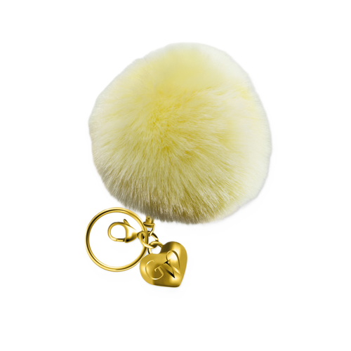 Heart of Gold Charm & Poof - Pineapple Whip