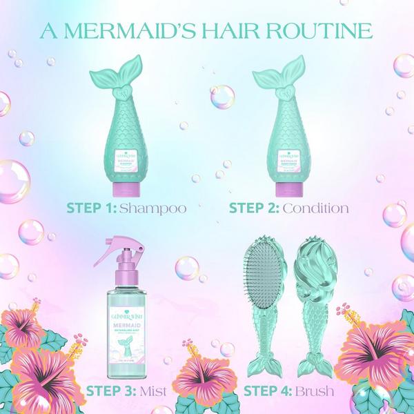 Glimmer Wish Mermaid Detangling Hair Brush #6