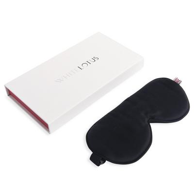 White Lotus Beauty 100% Mulberry Silk Eye Mask Cruelty-Free