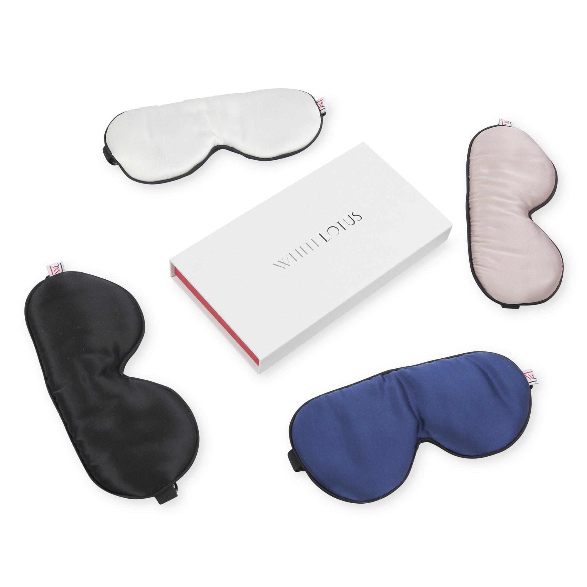 White Lotus Beauty Silk Pillowcase and Eye Mask - Thumbnail 3
