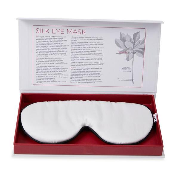 White Lotus Beauty 100% Mulberry Silk Eye Mask Cruelty-Free #6