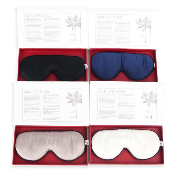 White Lotus Beauty 100% Mulberry Silk Eye Mask Cruelty-Free #7