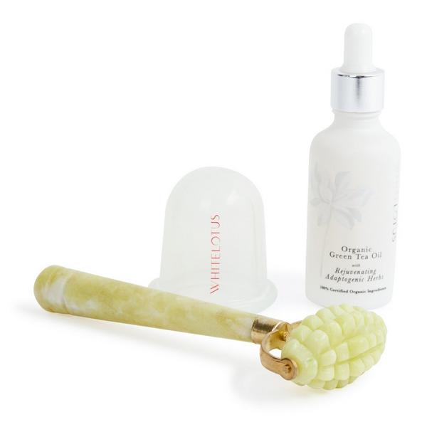White Lotus Beauty Jade Roller & Body Sculpting Cupping Kit #6