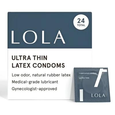 Lola Ultra Thin Latex Condoms