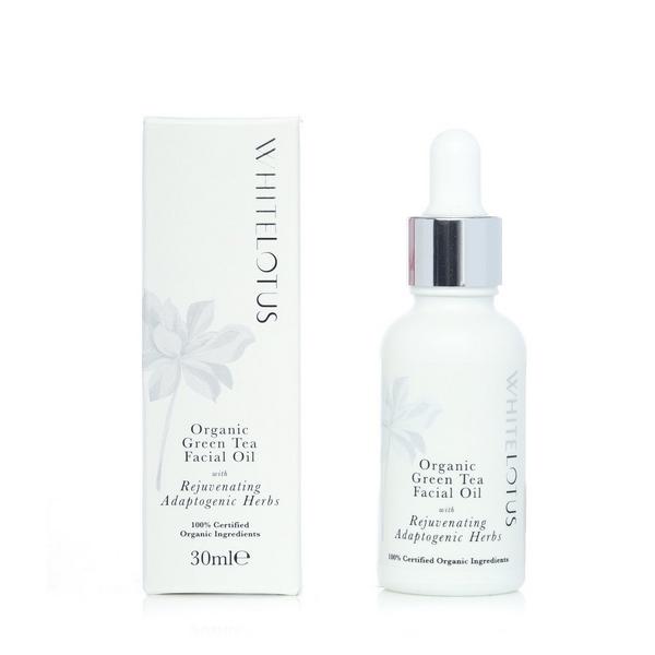 White Lotus Beauty Green Tea Body Oil With Rejuvenating Bioactive Herbs #6