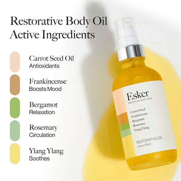 Esker Beauty Restorative Body Oil #4