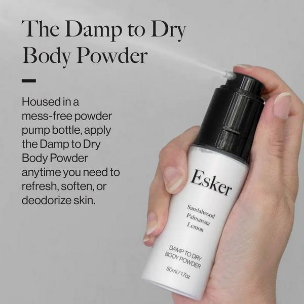 Esker Beauty Damp to Dry Body Powder #2