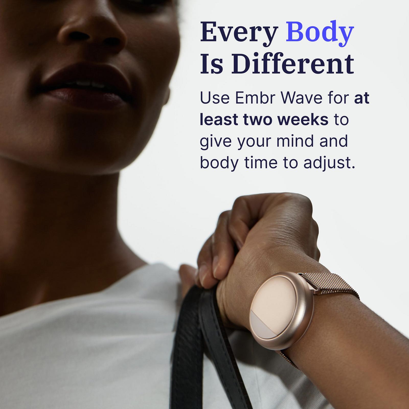 Embr Wave Smart Cooling & Warming Wristband - Rose Gold