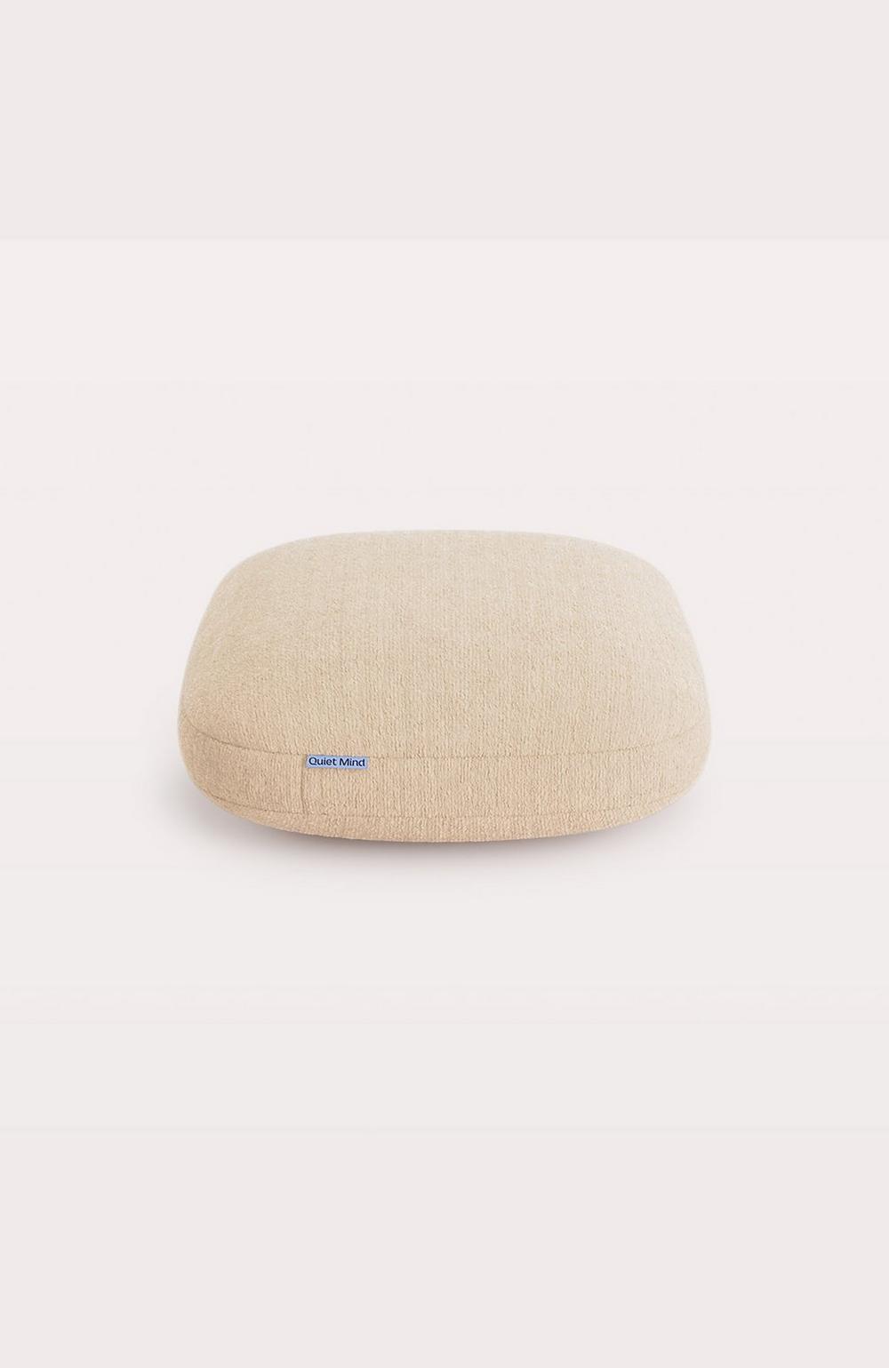 Quiet Mind The Original Weighted Pillow - Cashew - Medium - 9 Lbs