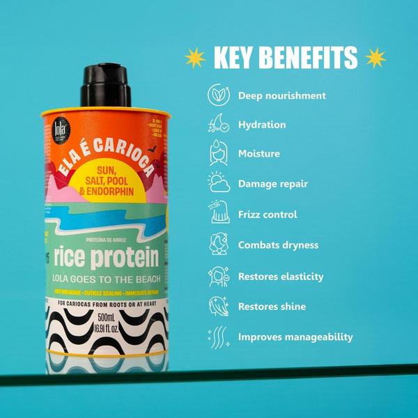 Lola From Rio Ela É Carioca Protein 3-in-1 Treatment to Strengthen Damaged Hair #2