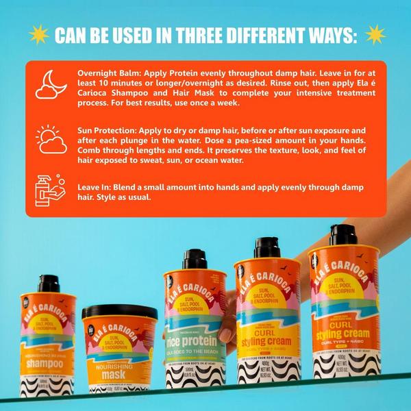 Lola From Rio Ela É Carioca Protein 3-in-1 Treatment to Strengthen Damaged Hair #5
