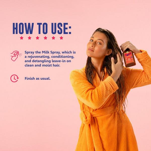 Lola From Rio Rapunzel Milk Spray Leave-In for Shine and Softness #5