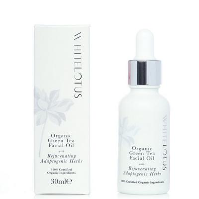 White Lotus Beauty Green Tea Facial Oil With Rejuvenating Bioactive Herbs