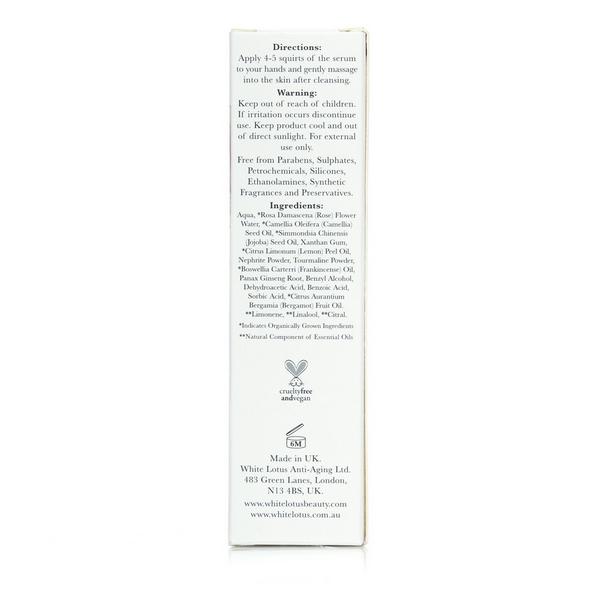 White Lotus Beauty Activated Jade & Tourmaline Crystal Face Serum #5