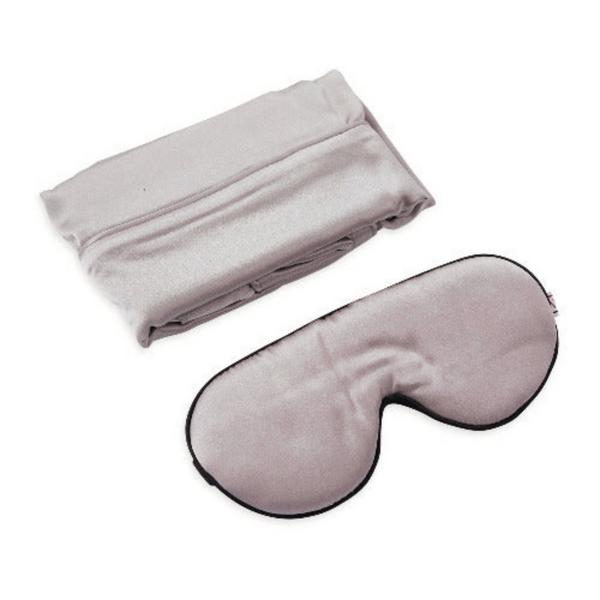 White Lotus Beauty 100% Mulberry Silk Pillowcase & Eye Mask Set Cruelty Free #4