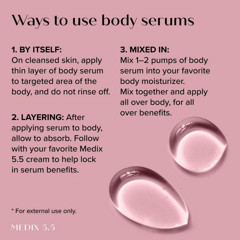 Medix 5.5 - Retinol Body Lotion & 3% Hyaluronic Acid Serum Anti