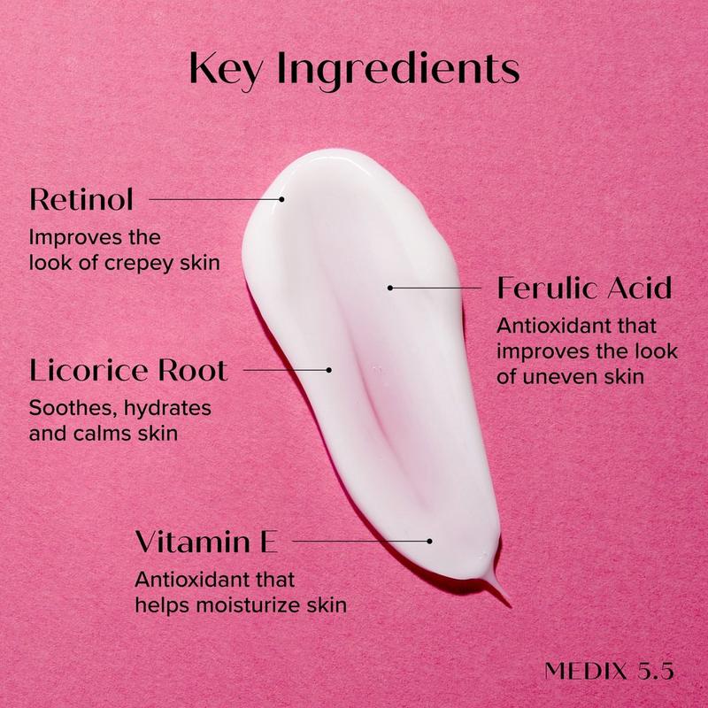 Medix 5.5 - Retinol + Ferulic Acid Body Cream & Glycolic Acid +