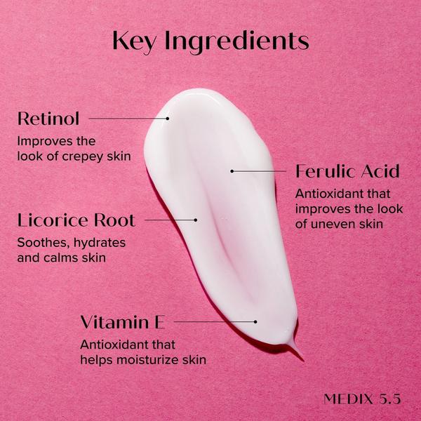 Medix 5.5 Retinol Body Lotion & Vitamin C Body Cream Moisturizer 2PC Set #3