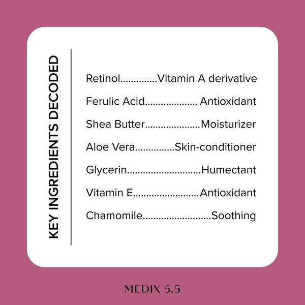 Medix 5.5 Retinol Body Lotion & Vitamin C Body Cream Moisturizer 2PC Set #4