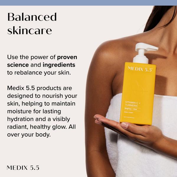 Medix 5.5 Retinol Body Lotion & Vitamin C Body Cream Moisturizer 2PC Set #8