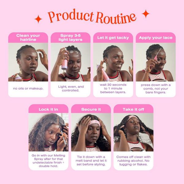 The Frontal Queen Lace Adhesive Spray #5