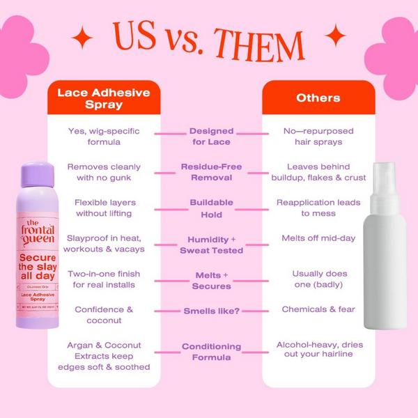 The Frontal Queen Lace Adhesive Spray #6