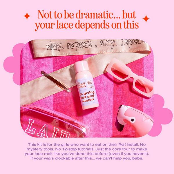 The Frontal Queen My Wig is Laid - Beginners Install Kit #3