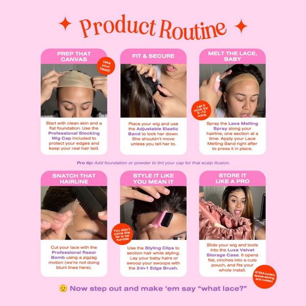 The Frontal Queen What Lace? - Pro Install Kit #5