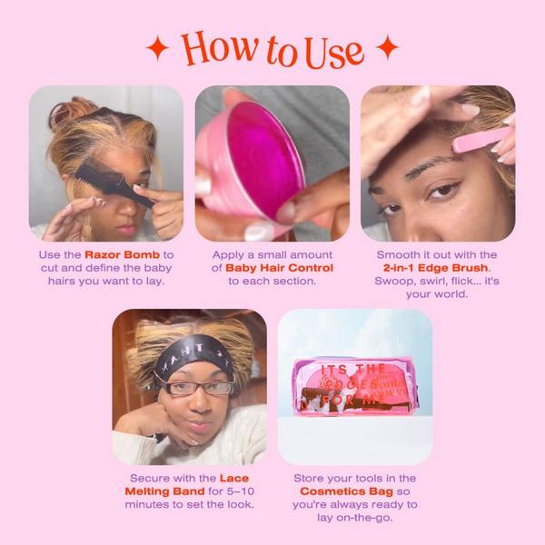 The Frontal Queen Edges on Fleek - Edge Kit #6