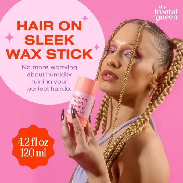 The Frontal Queen Hair on Sleek Wax Stick #3