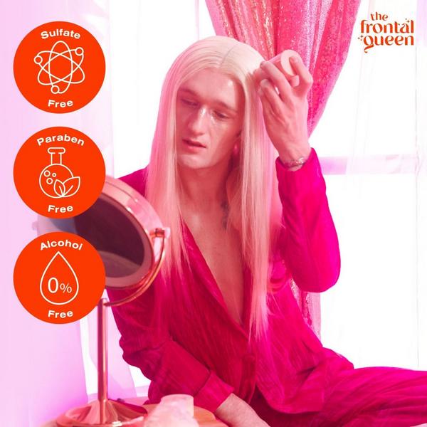 The Frontal Queen Hair on Sleek Wax Stick #4