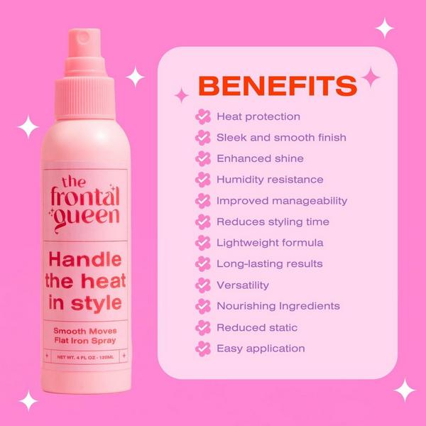 The Frontal Queen Smooth Moves Flat Iron Spray Heat Protectant #8