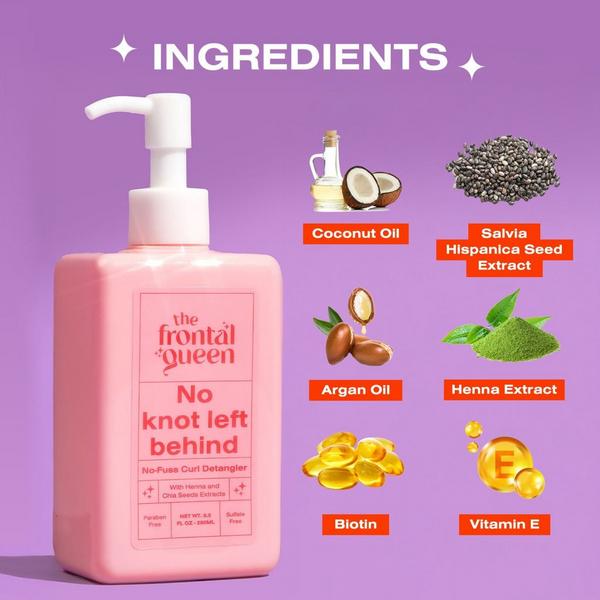 The Frontal Queen No-Fuss Curl Detangling Crème #4
