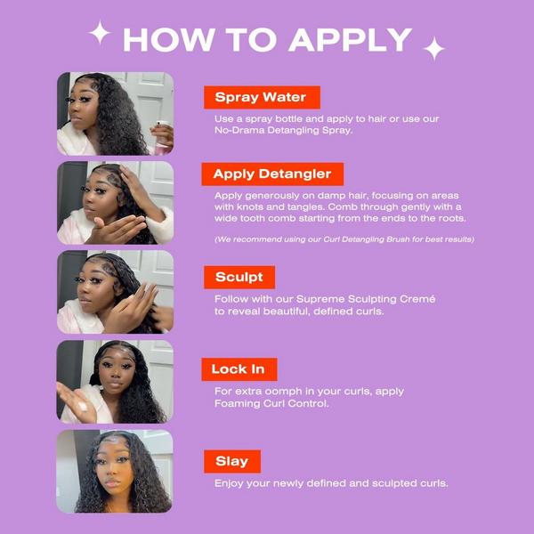 The Frontal Queen No-Fuss Curl Detangling Crème #6