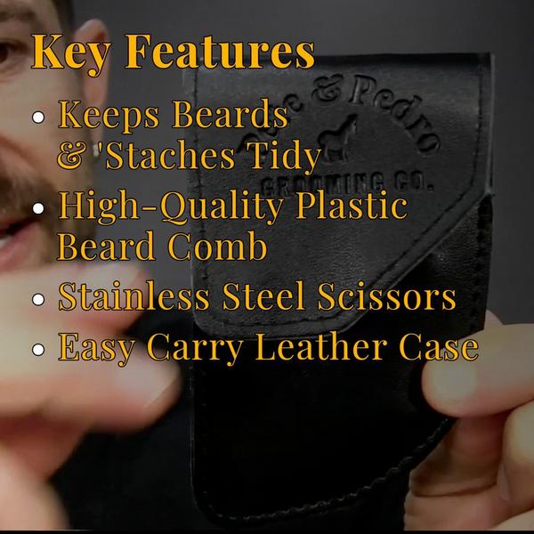 Pete & Pedro Beard Care Comb & Scissors Kit #2