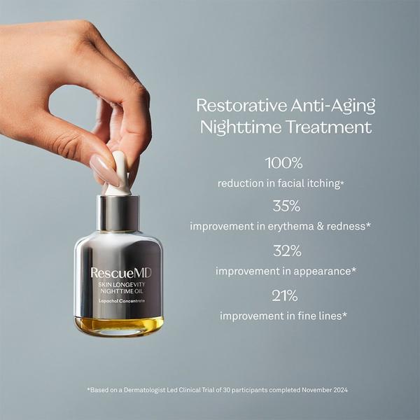 RescueMD Skin Longevity Nighttime Oil #3
