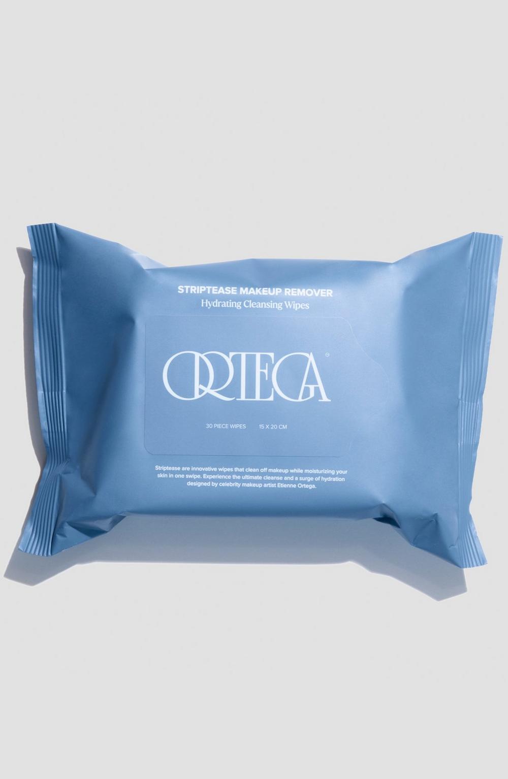 Ortega Beauty Striptease Makeup Remover Wipes - Clear In Transparent