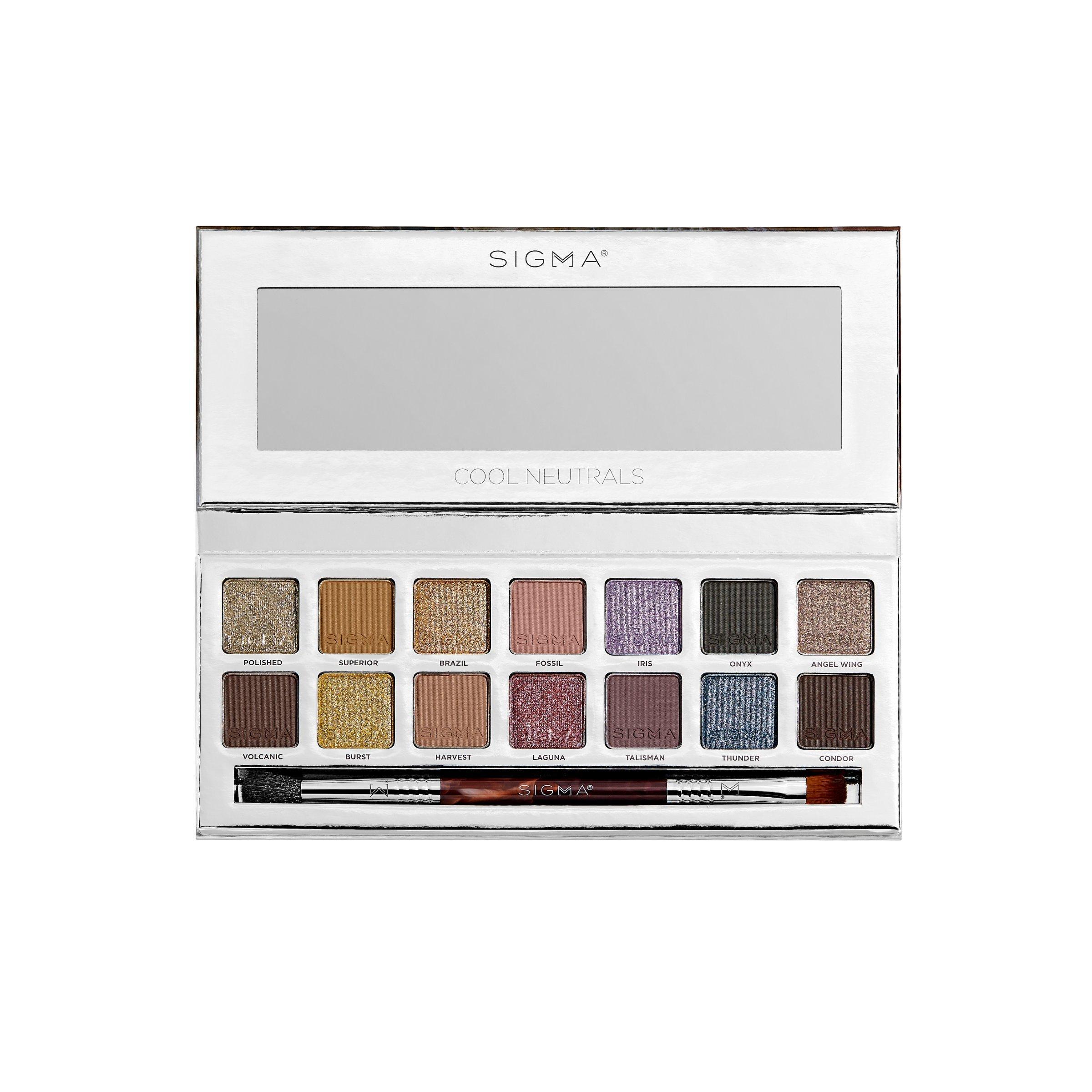 Sigma Beauty Cool Neutrals Eyeshadow Palette #1