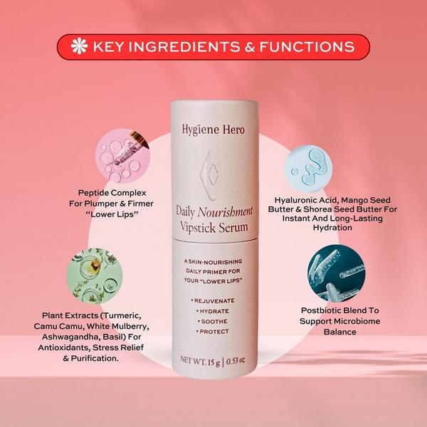 Hygiene Hero Vipstick Serum - Daily Nourishment #3