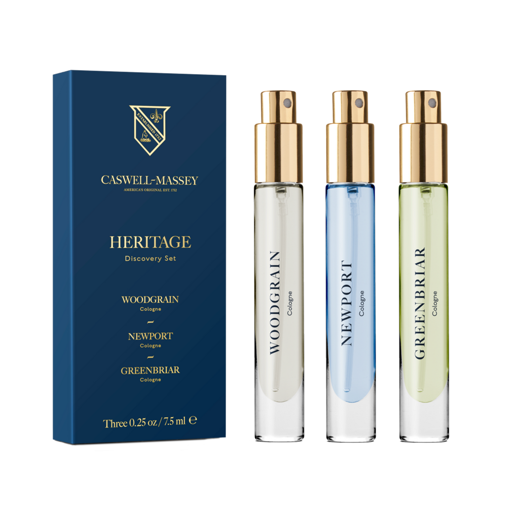 Caswell-massey Heritage Cologne Discovery Set