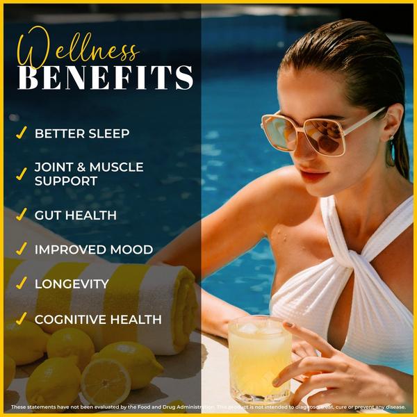 Lemon and Co. Liquid Collagen Drink Mix | Daily Elixir with Marine Collagen & Vitamin C – Lemon Infused #5